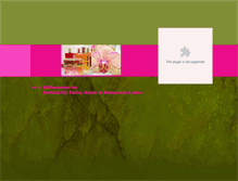 Tablet Screenshot of farberaumleben.de